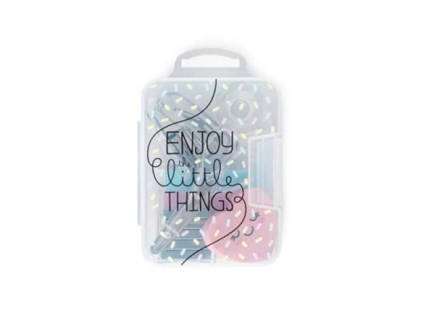 Heftapparat Legami Mini-Büro-Box Enjoy the Little Things