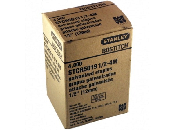 Heftklammern Bostitch STCR 5019 1/2 12mm 5000Stk.