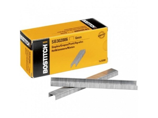 Heftklammern Bostitch SB 3020 1/4 6mm 5000Stk.