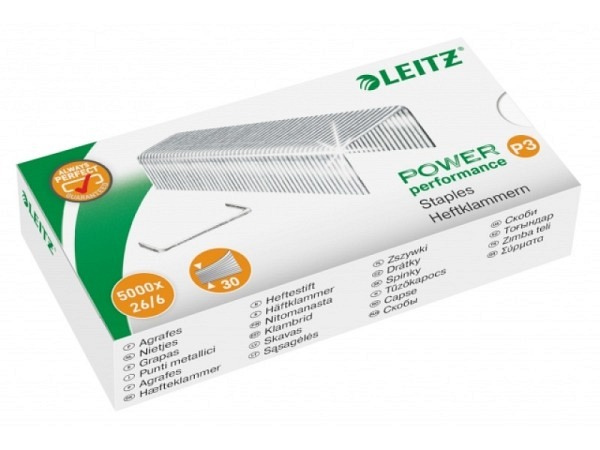 Heftklammern Leitz 26/6 6mm 1000Stk.