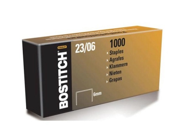 Heftklammern Bostitch 23/6 6mm