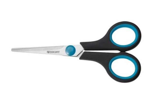 Schere Westcott Easy Grip Linkshänderschere 14cm
