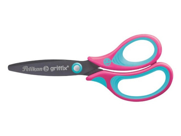 Schere Pelikan Griffix rund Rechtshänder lovely pink