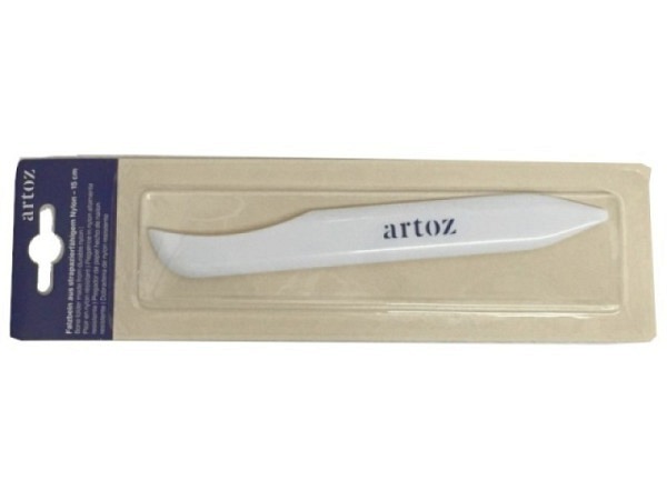 Falzbein Artoz aus Kunststoff 16cm lang, 18mm br..