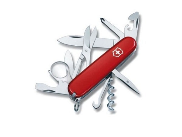 Messer Victorinox Offiziersmesser gross Explorer 91mm rot