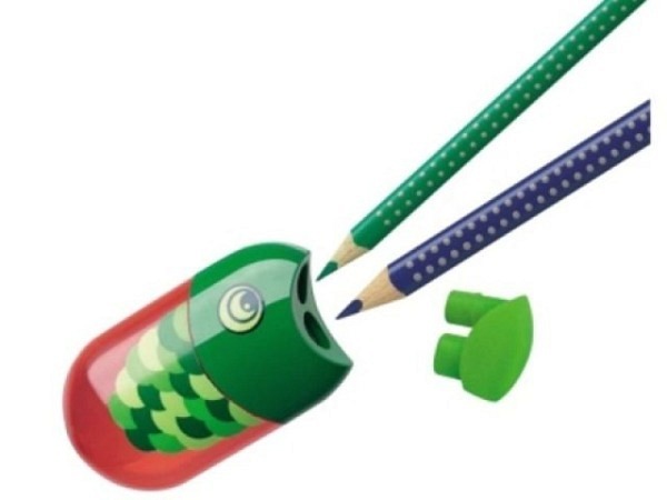 Spitzer Faber-Castell Doppelspitzdose Fisch