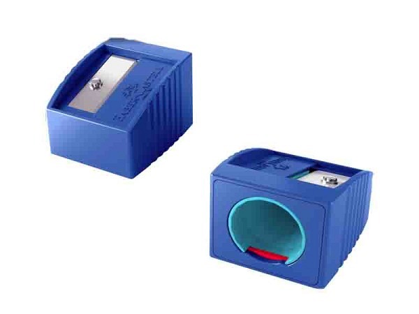Spitzer Faber-Castell Grippy blau ohne Dose
