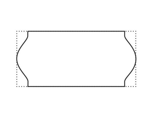 Etiketten Ersatzrolle für Preisauszeichnungsgerät 26x12mm