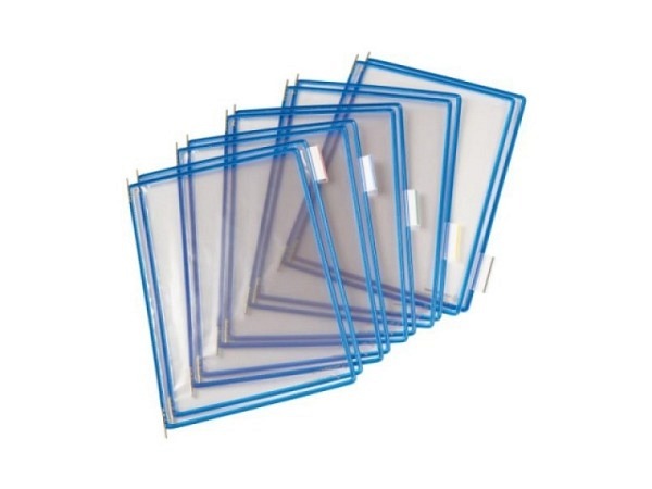 Drehtaschen Tarifold A4 blau 10Stk.