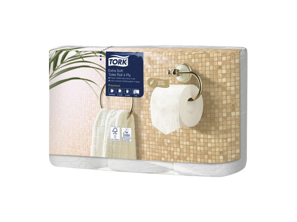Toilettenpapier Tork Premium Extra Soft 4lagig
