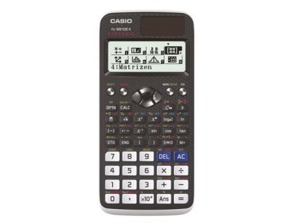 Taschenrechner Casio FX-991DECW-WET, für Schule und Studium