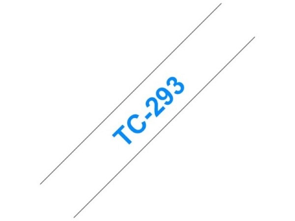 P-Touch TC 9mm blau auf weiss TC 293