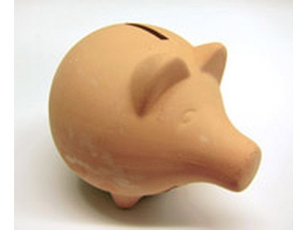 Geldkassette Sparschwein 15cm Terrakotta