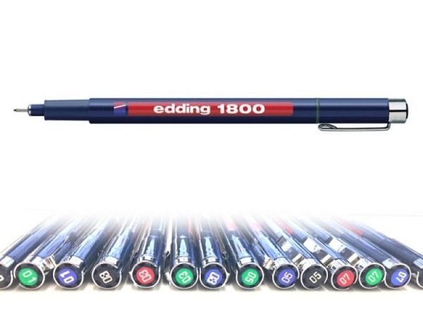 Filzstift Edding 1800