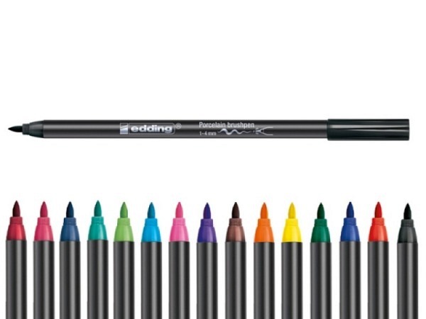 Filzstift Edding 4200 Porzellan Pinselstift