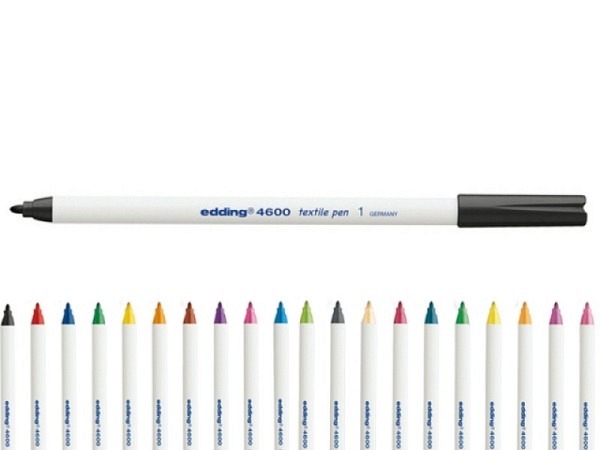Filzstift Edding 4600 T-Shirt 1mm rund