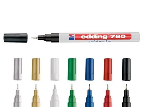 Filzstift Edding 780 deckend