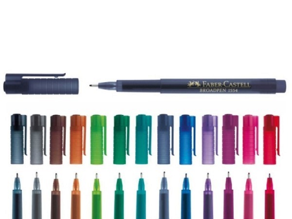 Filzstift Faber-Castell Broadpen 1554 