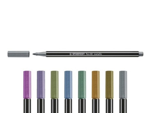 Filzstift Stabilo Pen 68 Metallic