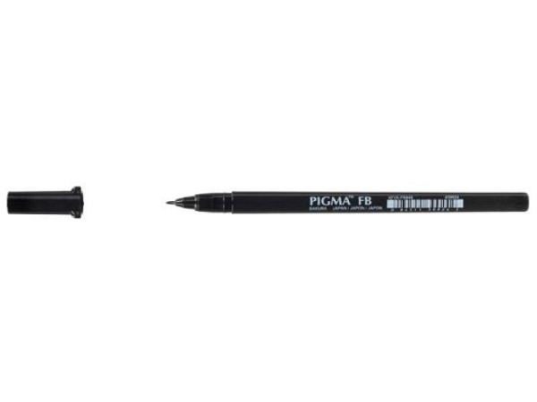 Filzstift Sakura Pigma Brush Pen Fine FB schwarz