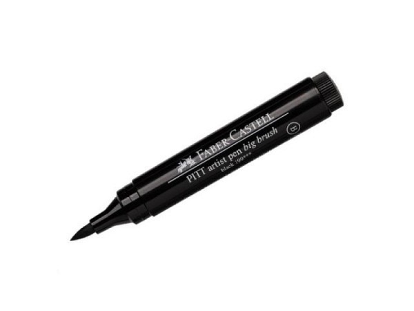 Filzstift Faber-Castell Pitt Artist Pen Brush schwarz 199