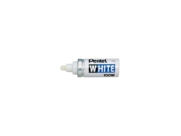 Filzstift Pentel White Marker deckend X100W 6,5mm