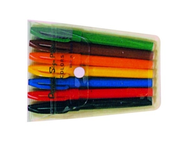 Filzstift Pentel Sign Pen 7-Set