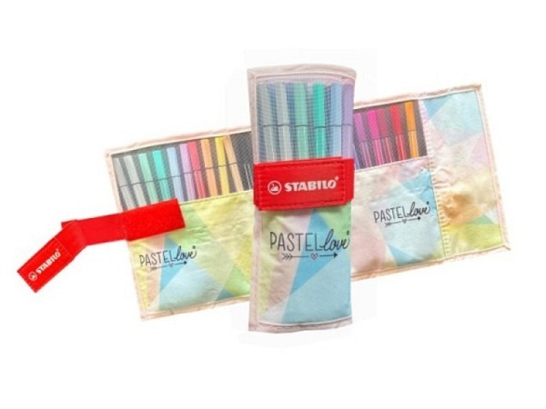 Filzstift Stabilo Pen 68 Set Pastel Love 25er Rollerset