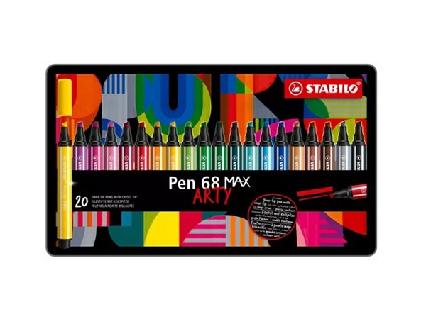 Filzstift Stabilo Arty Pen 68 Max 20er Set 