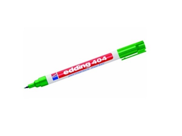 Filzstift Edding 404 wasserfest 0,7mm rund grün