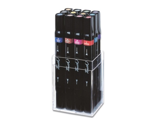 Filzstift Touch Doppelspitz Set 12er Main 1,5-6mm/1