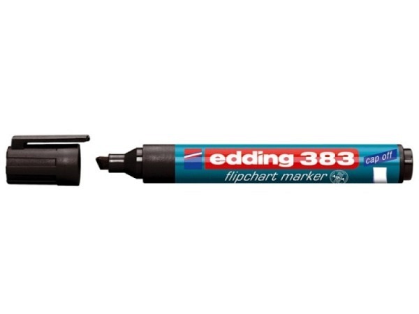 Filzstift Edding 383 Flipchart 1-5mm schwarz