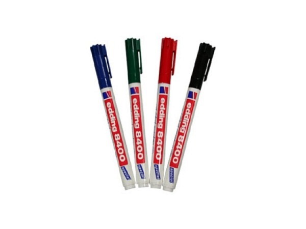 Filzstift Edding 8400 4-er Set CD/DVD Marker