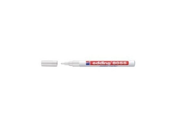 Filzstift Edding 8055 Outdoor Marker weiss, 1-2mm