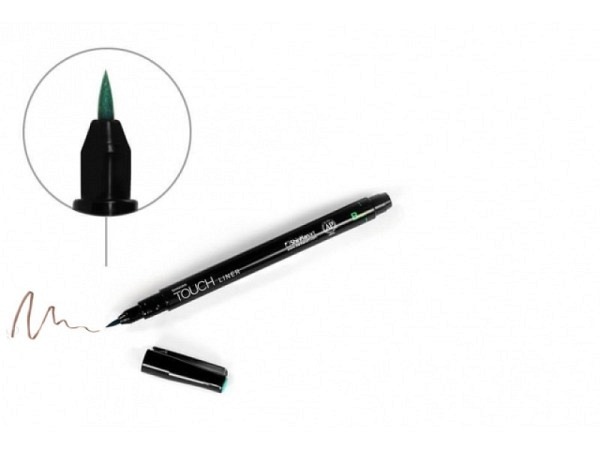Filzstift Touch Liner Brush 0,05-3mm braun