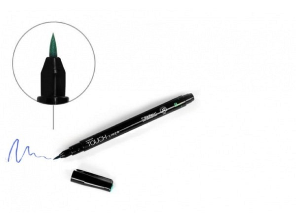 Filzstift Touch Liner Brush 0,05-3mm blau
