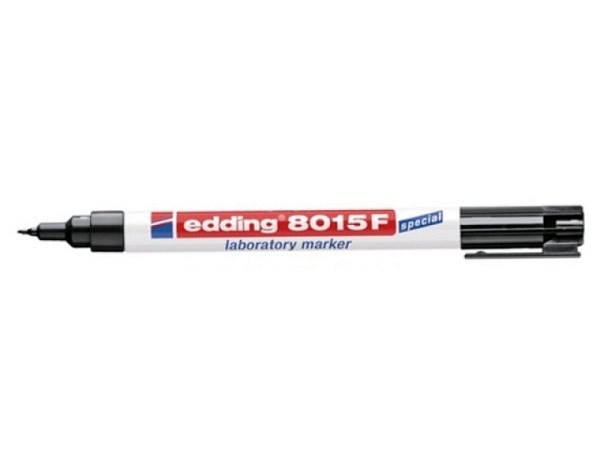Filzstift Edding 8015F schwarz Laboratory Marker, 0,75mm