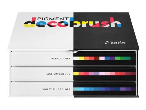 Filzstift Karin Pigment Decobrush 29C8 Designer 36er Set