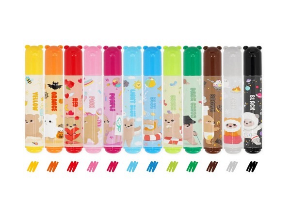 Filzstift Legami Markers 12 Set Teddy Bear