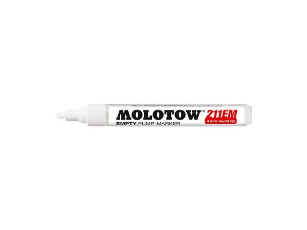 Filzstift Molotow One4All 211EM Leer, 4mm, zum Auffüllen