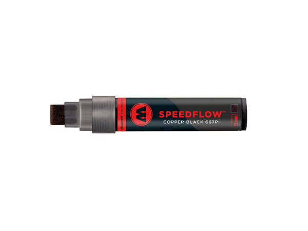 Filzstift Molotow Speedflow Copper Black 667PI 15mm