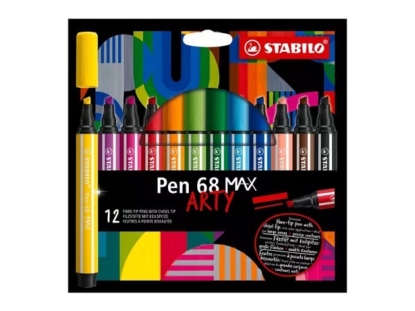 Filzstift Stabilo Arty Pen 68 Max 12er Set