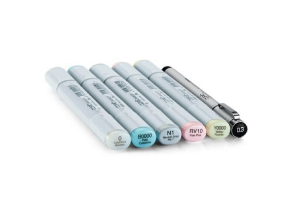 Filzstift Copic Sketch Doppelspitze Set 6er Blen..