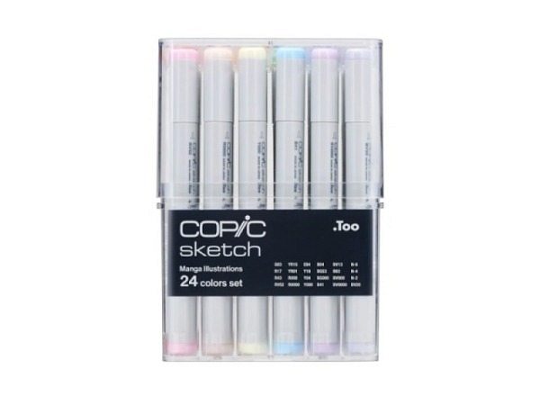 Filzstift Copic Sketch Doppelspitze Set 24er Manga Illustration