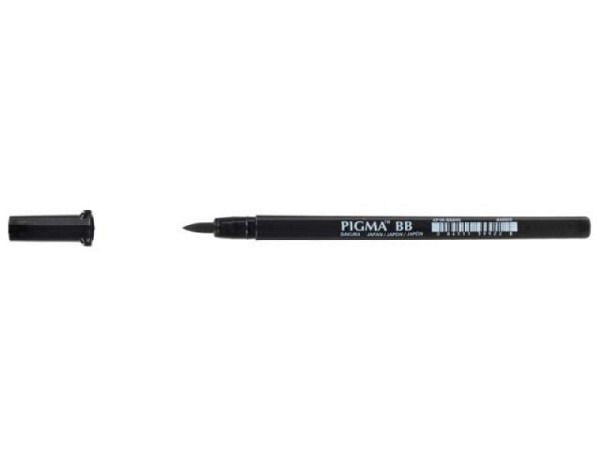 Filzstift Sakura Pigma Brush Pen Bold BB schwarz