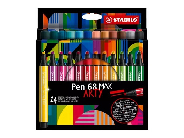 Filzstift Stabilo Arty Pen 68 Max 24er Set