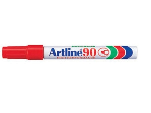 Filzstift Artline 90 Permanent Marker rot