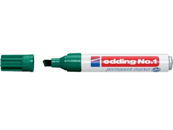 Filzstift Edding 1 permanent nachfülbar grün