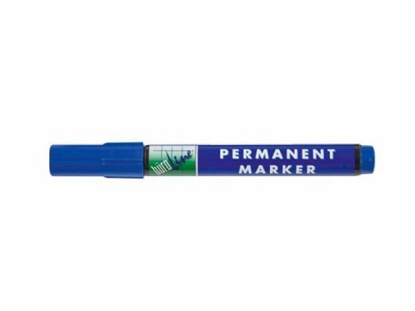 Filzstift Büroline Permanent Marker blau