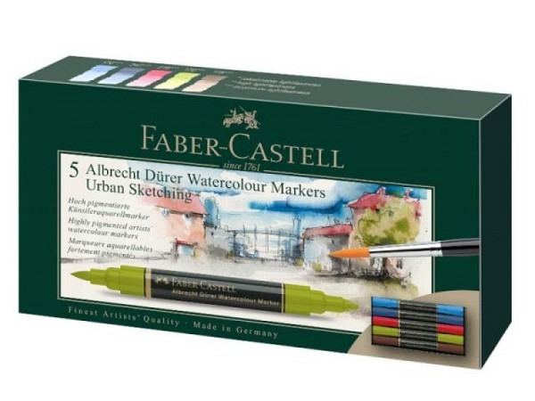 Filzstift Faber-Castell Albrecht Dürer 5er Set Urban Sketching